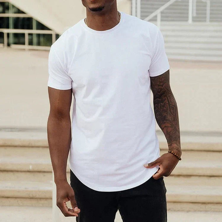 Angelo Longline Tailored T-Shirt - Extra Torso Coverage