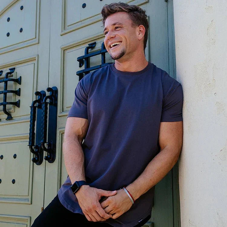Angelo Longline Tailored T-Shirt - Extra Torso Coverage