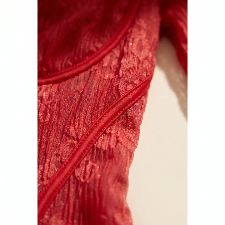 Auralia - Flared Sleeve Mini Dress