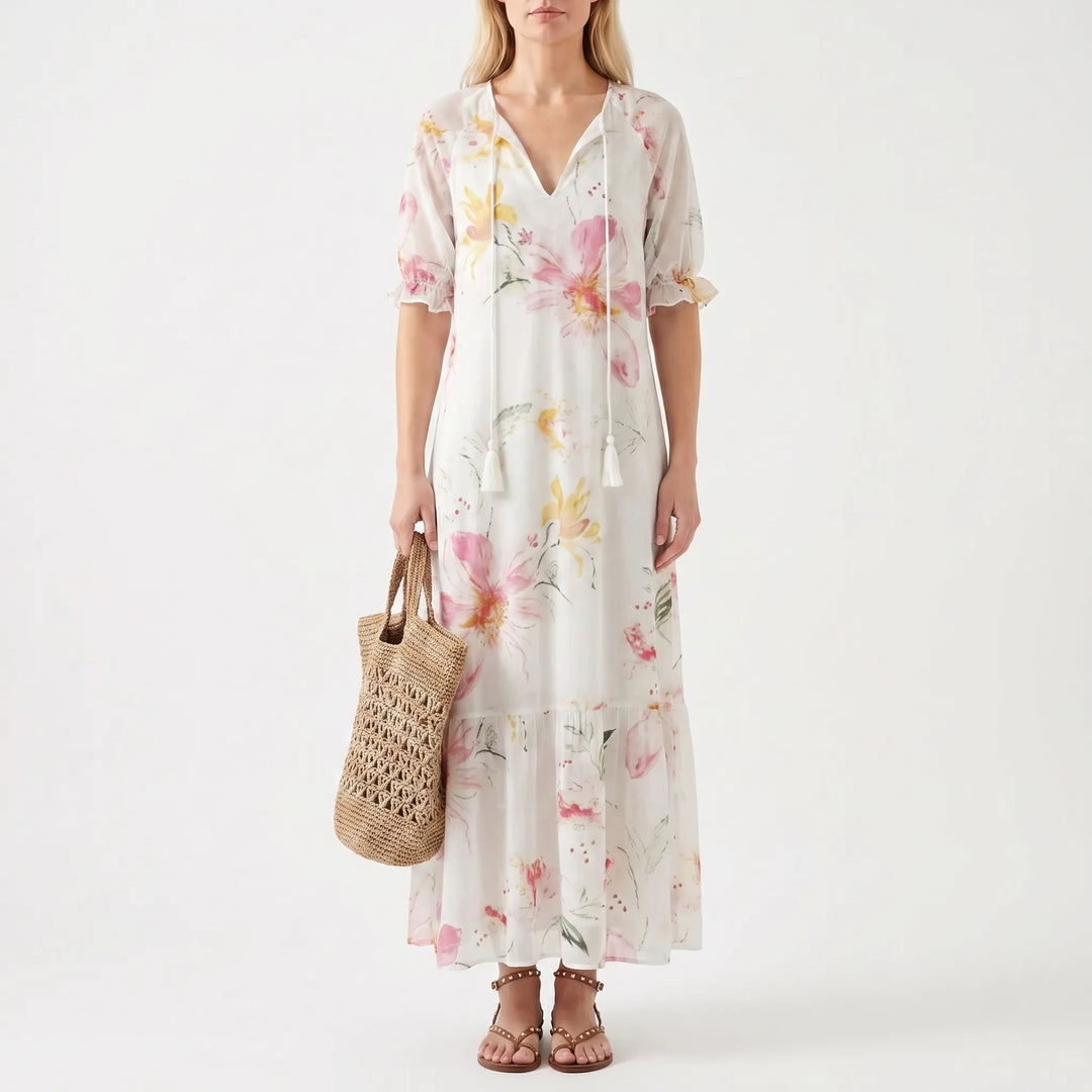 Bohaven - Relaxed Boho-Print Midi Dress
