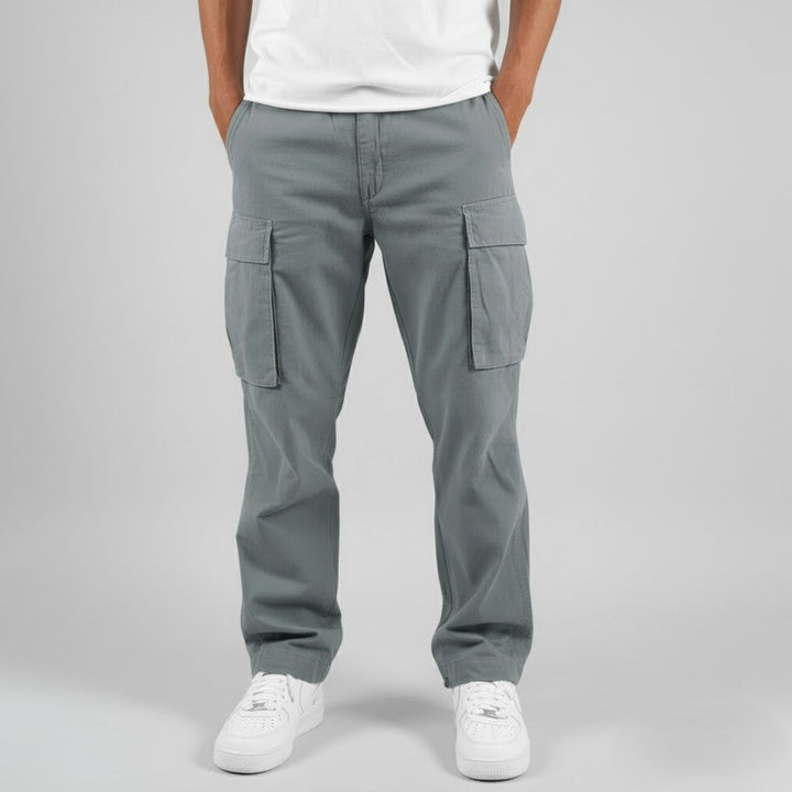 Everyday Mens Cargo Trousers UK With Side Pockets And Relaxed Fit