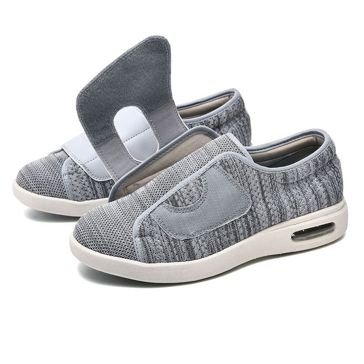Extra Wide Women's Shoes with Adjustable Straps and Removable Insoles