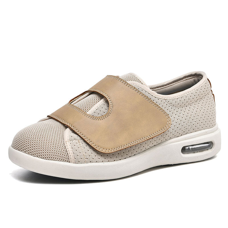 Extra Wide Women's Shoes with Adjustable Straps and Removable Insoles