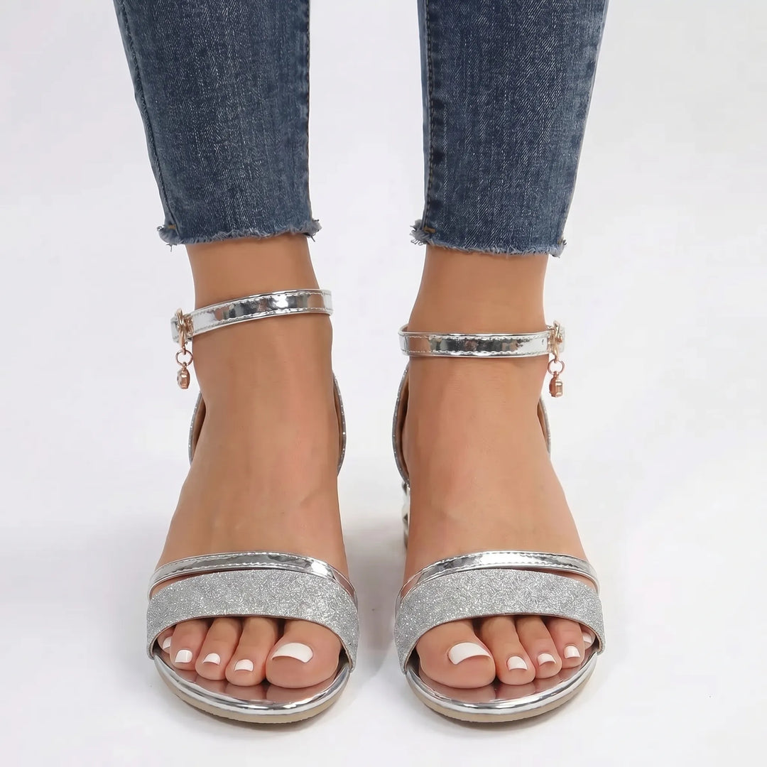 Glimmra - Block Heel Sandals