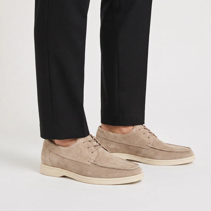 Loxen - Classic Low-Cut Lace-Up Shoes