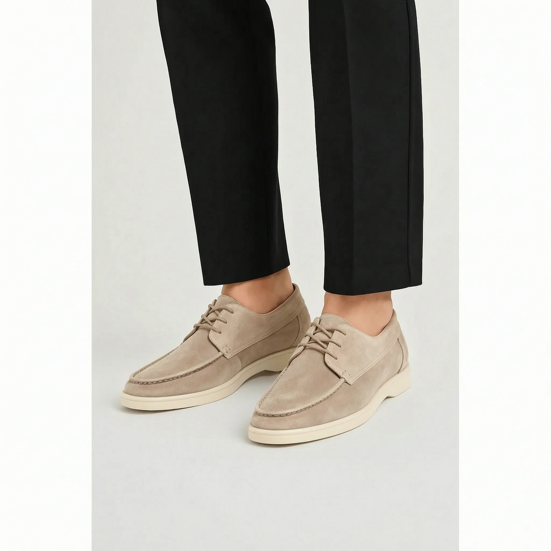 Loxen - Classic Low-Cut Lace-Up Shoes