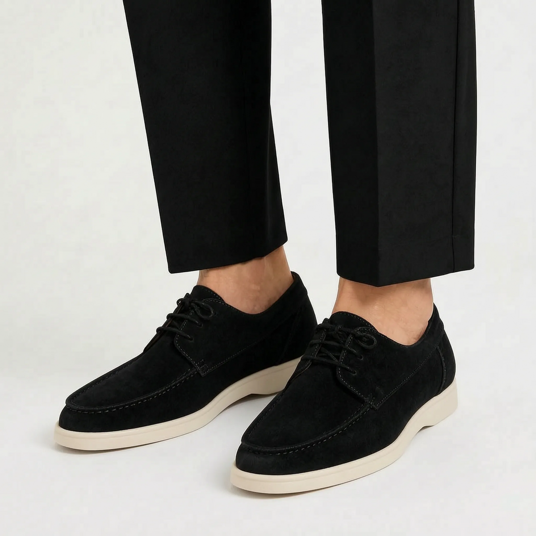 Loxen - Classic Low-Cut Lace-Up Shoes