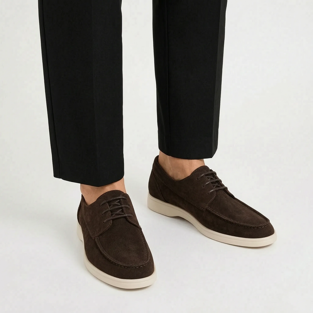 Loxen - Classic Low-Cut Lace-Up Shoes