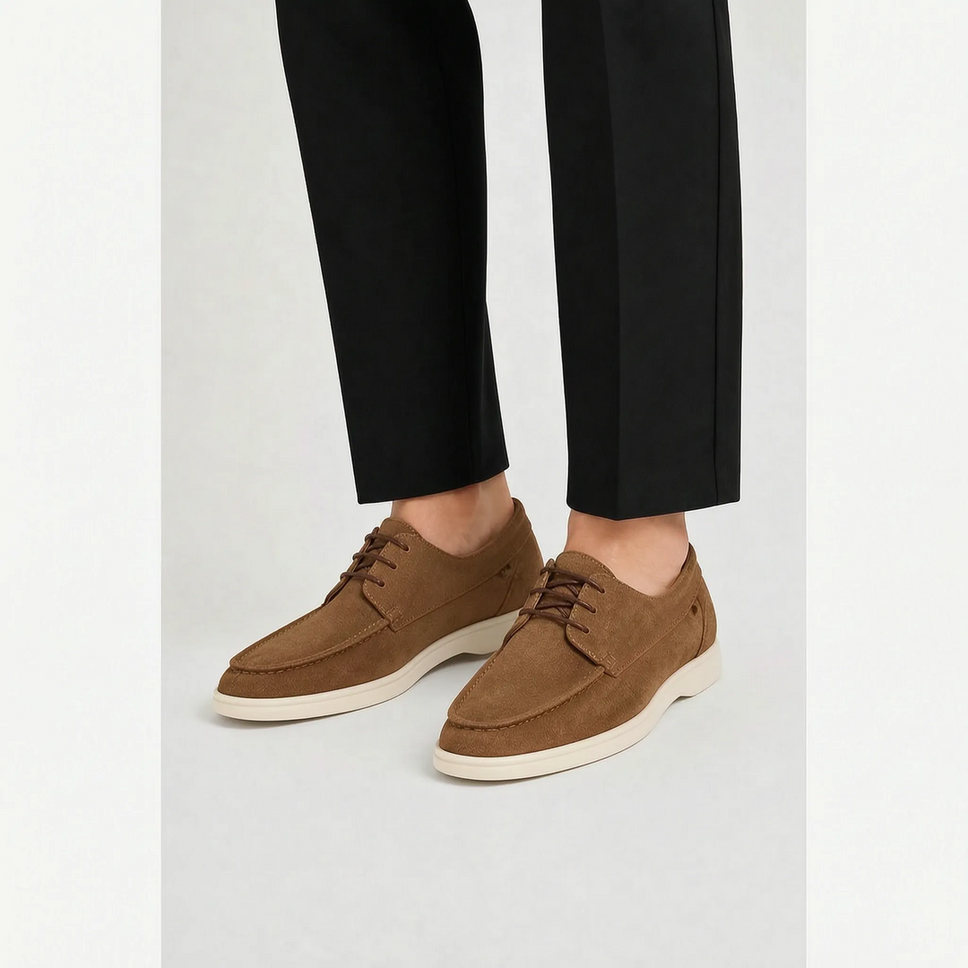 Loxen - Classic Low-Cut Lace-Up Shoes