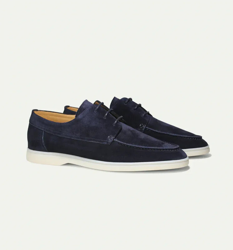 Men’s Loafers with Suede and Classic Design