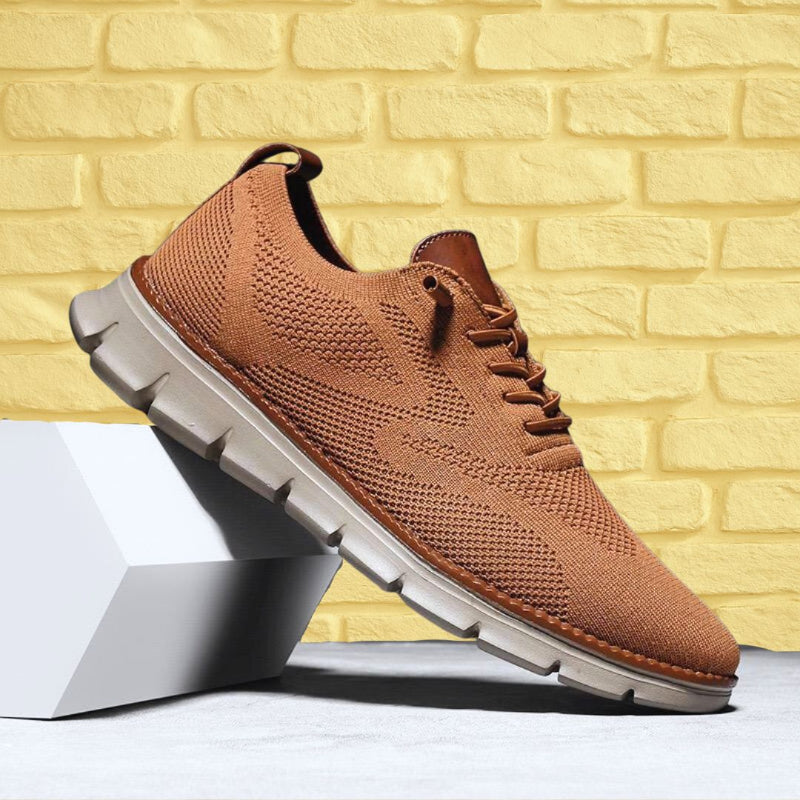 Men’s Casual Walker Shoes with Lace-Up Closure