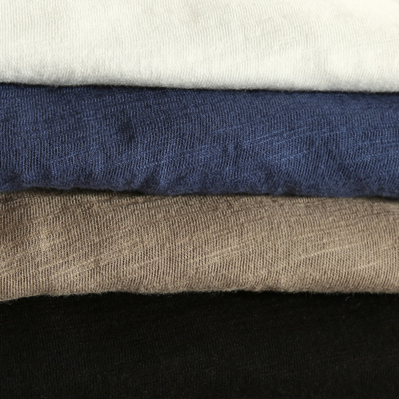 Men's Japanese-Inspired Long Sleeve Top