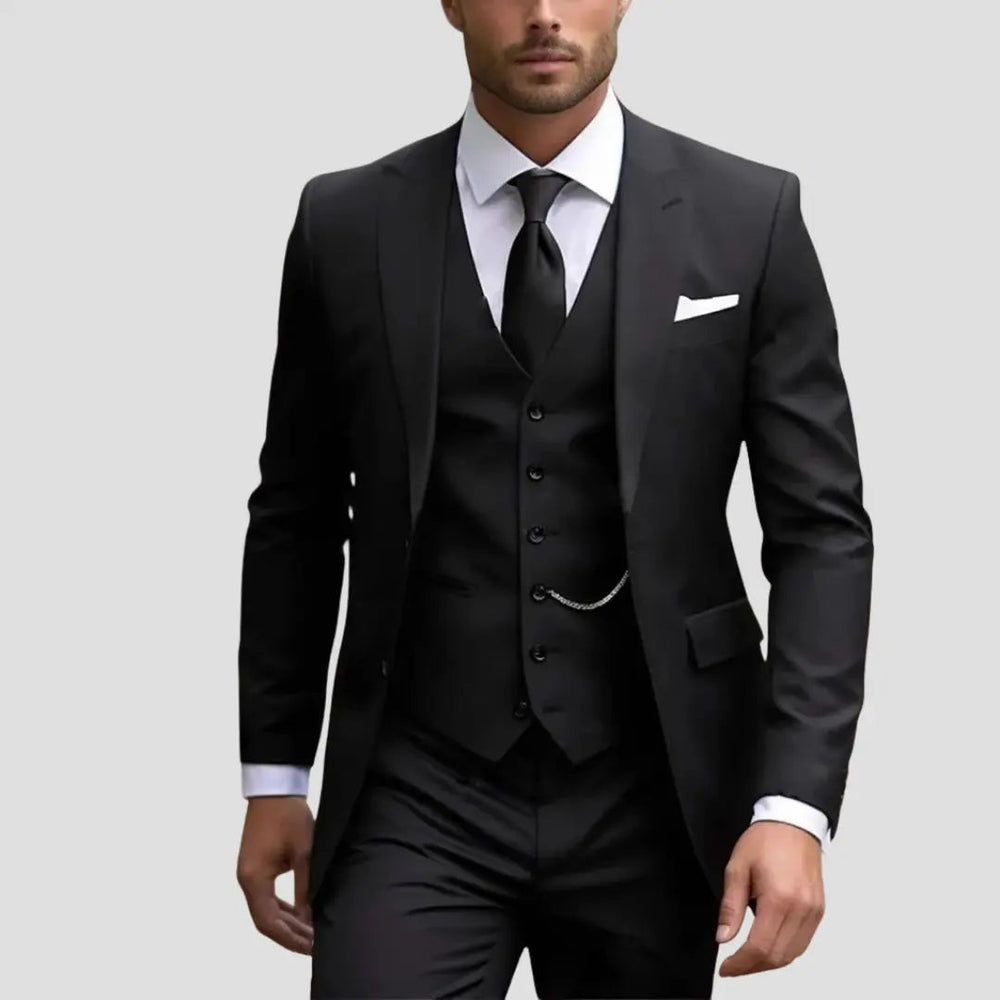 Men's Men's Slim Three Piece Suit