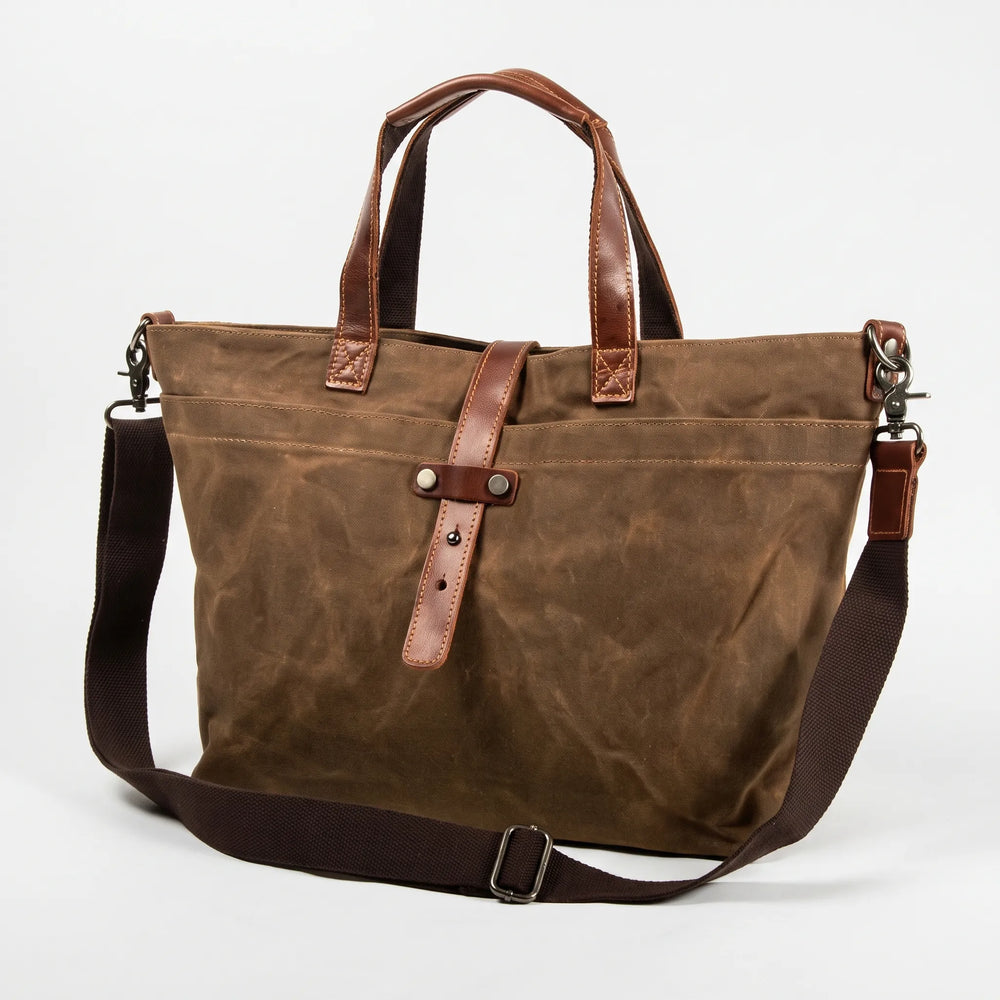 Men's Rugged Weather-Ready Tote Bag