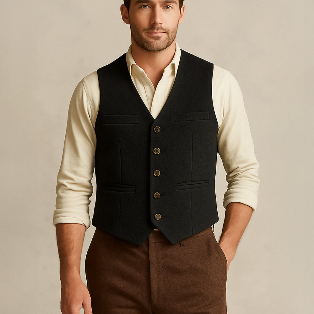 Men's Vintage Men's Tailored Waistcoat