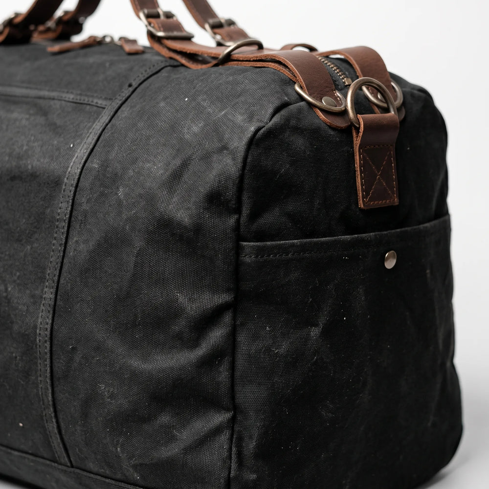 Men's Vintage Style Large Travel Duffle