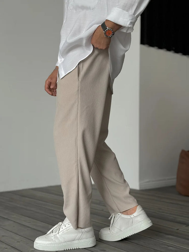 Men’s Felix Pants with Button Closure and Side Pockets