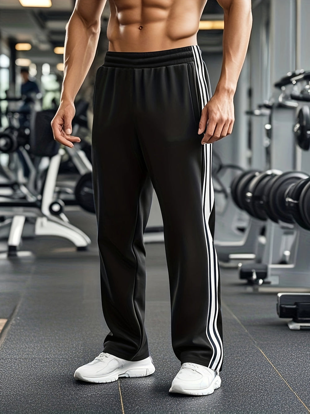 Men’s Jogging Trousers with Drawstring Waist