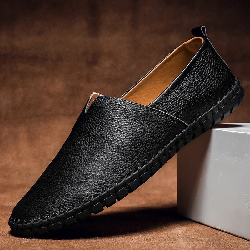 Men’s Loafers with Slip-On Design and Rubber Outsole