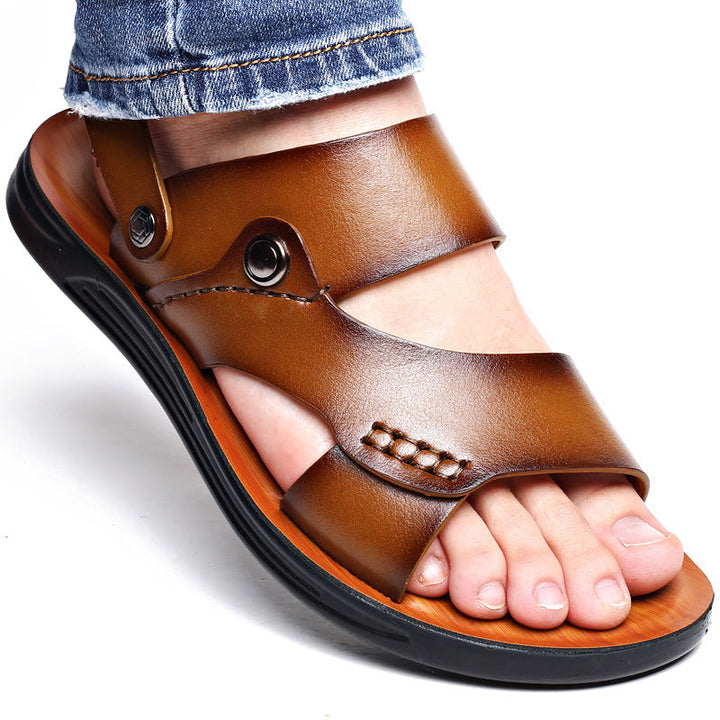 Men’s Sandals with Adjustable Back Strap