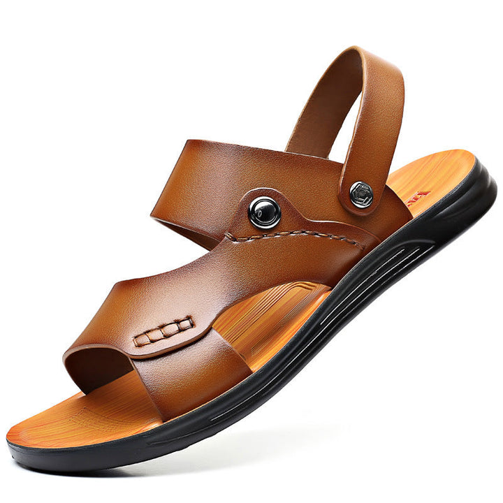 Men’s Sandals with Adjustable Back Strap