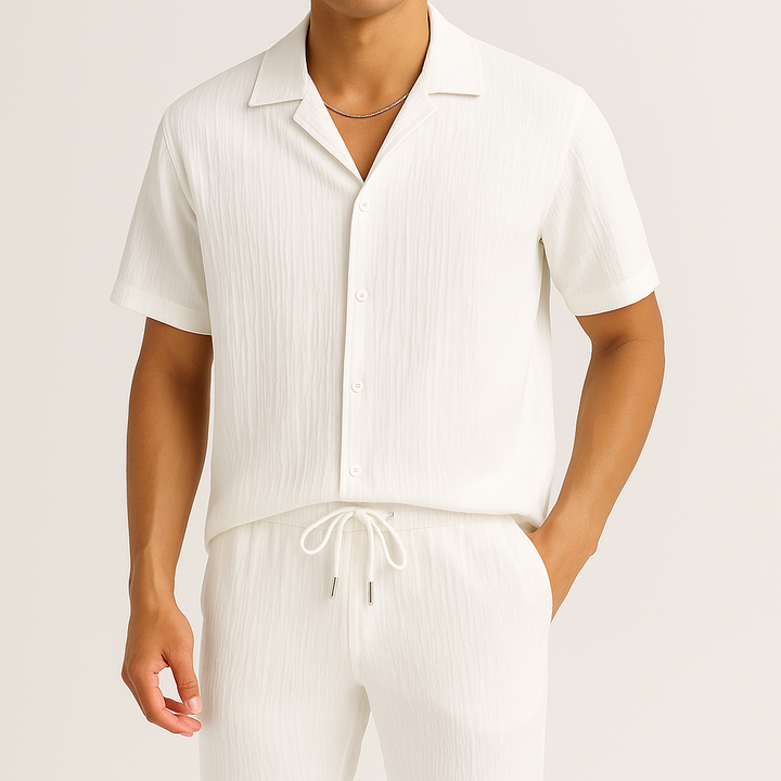 Mens Set with Relaxed Fit and Two-Piece Design