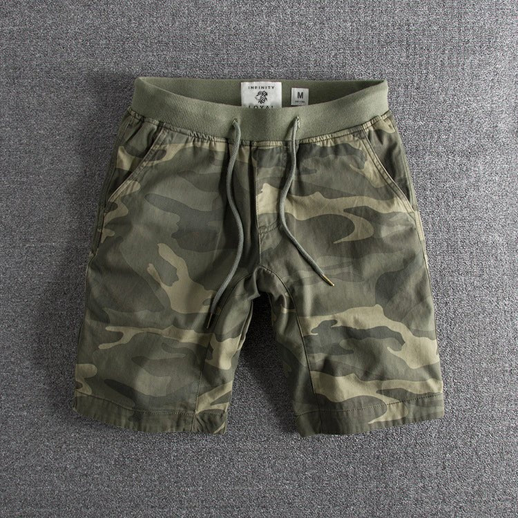 Men’s Shorts with Drawstring Closure and Side Pockets