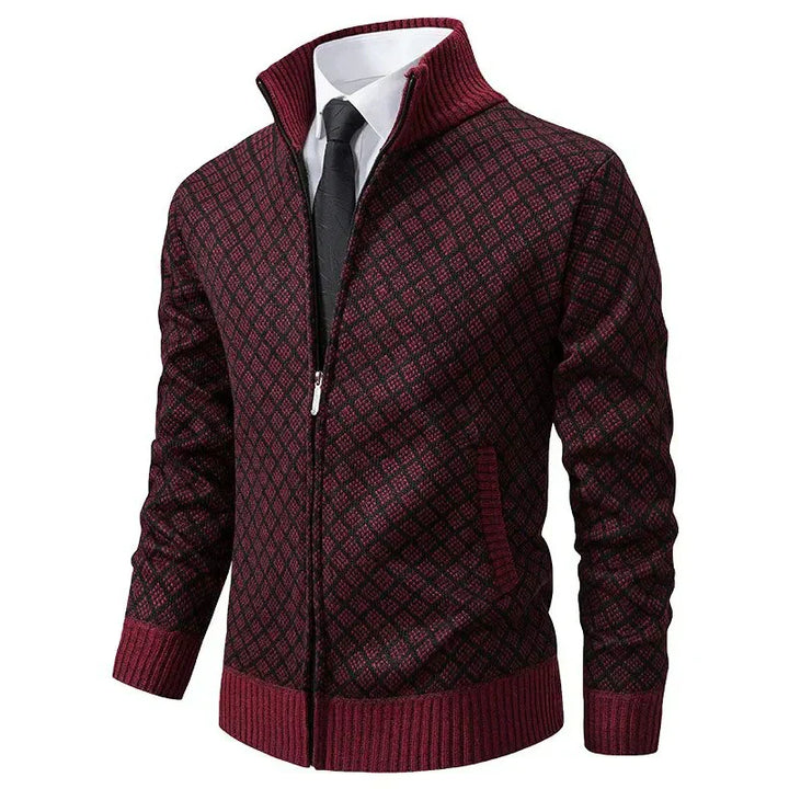 Men’s Vest with Functional Design and Stitched Finish