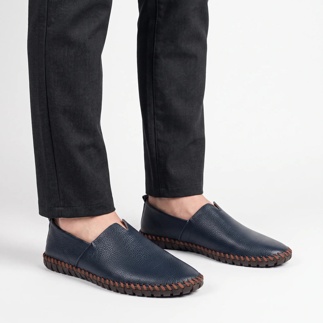 StitchLoafer - Textured Slip-On Men&