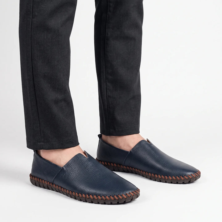 StitchLoafer - Textured Slip-On Men&