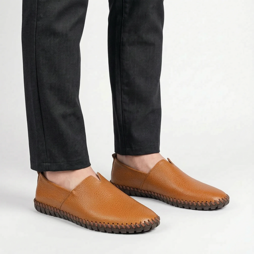 StitchLoafer - Textured Slip-On Men&