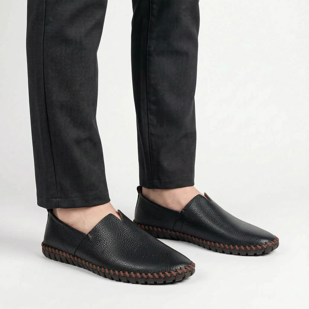 StitchLoafer - Textured Slip-On Men&