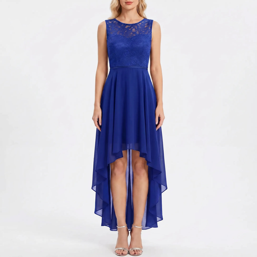 Velorie - High-Low Hem Occasion Dress