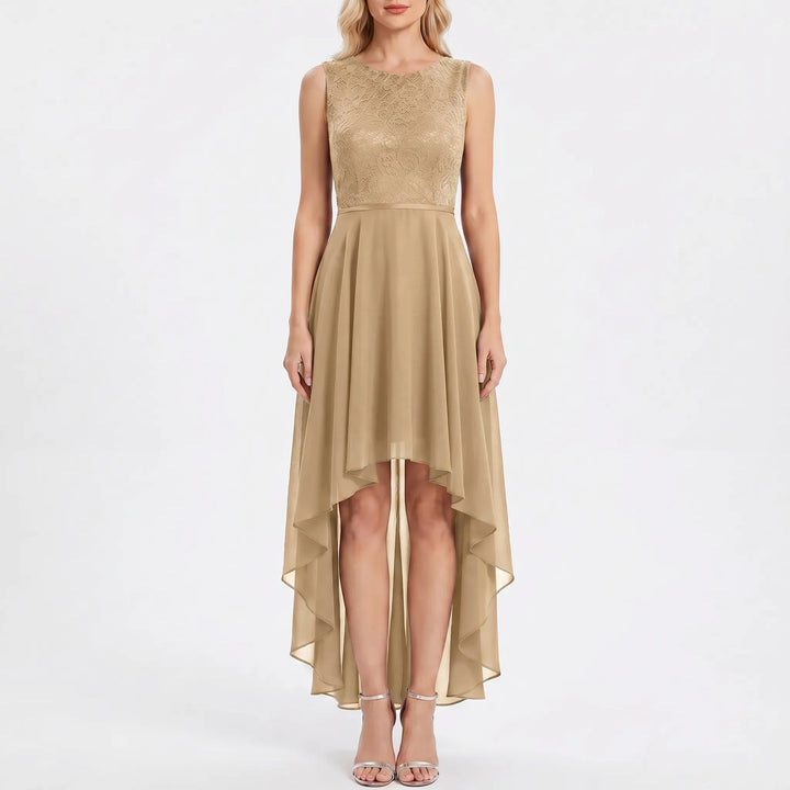 Velorie - High-Low Hem Occasion Dress