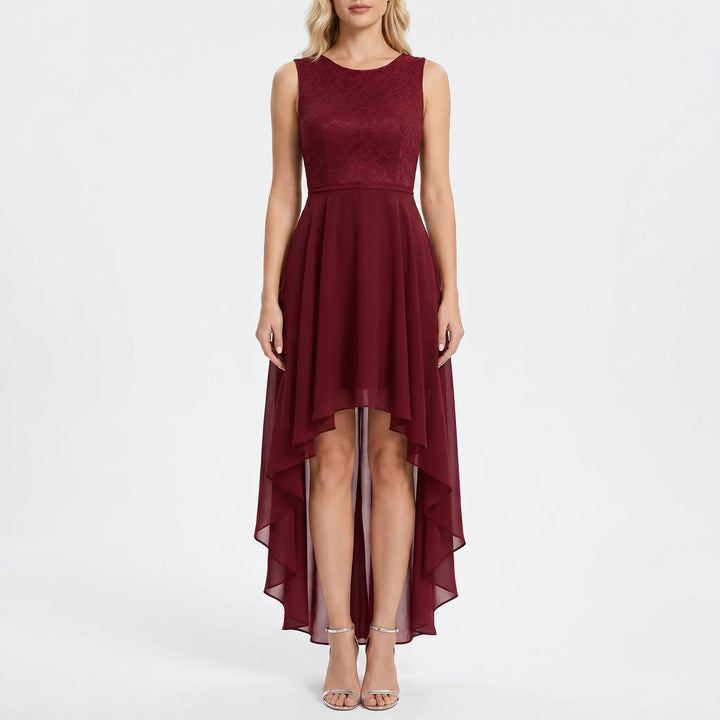 Velorie - High-Low Hem Occasion Dress