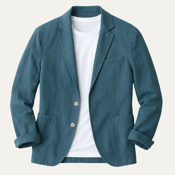 Veltro Mens Casual Dress Blazer With Notch Lapels