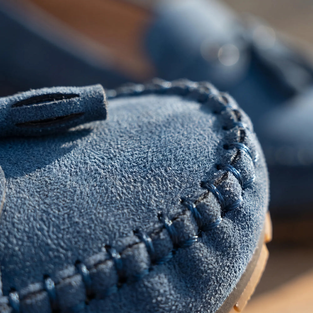 Velvara - Cushioned Flat Loafer With Tassel Detail