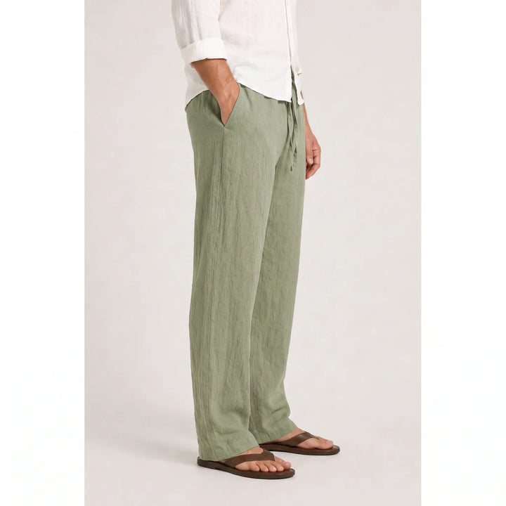Ventara - Relaxed Straight-Leg Summer Trousers