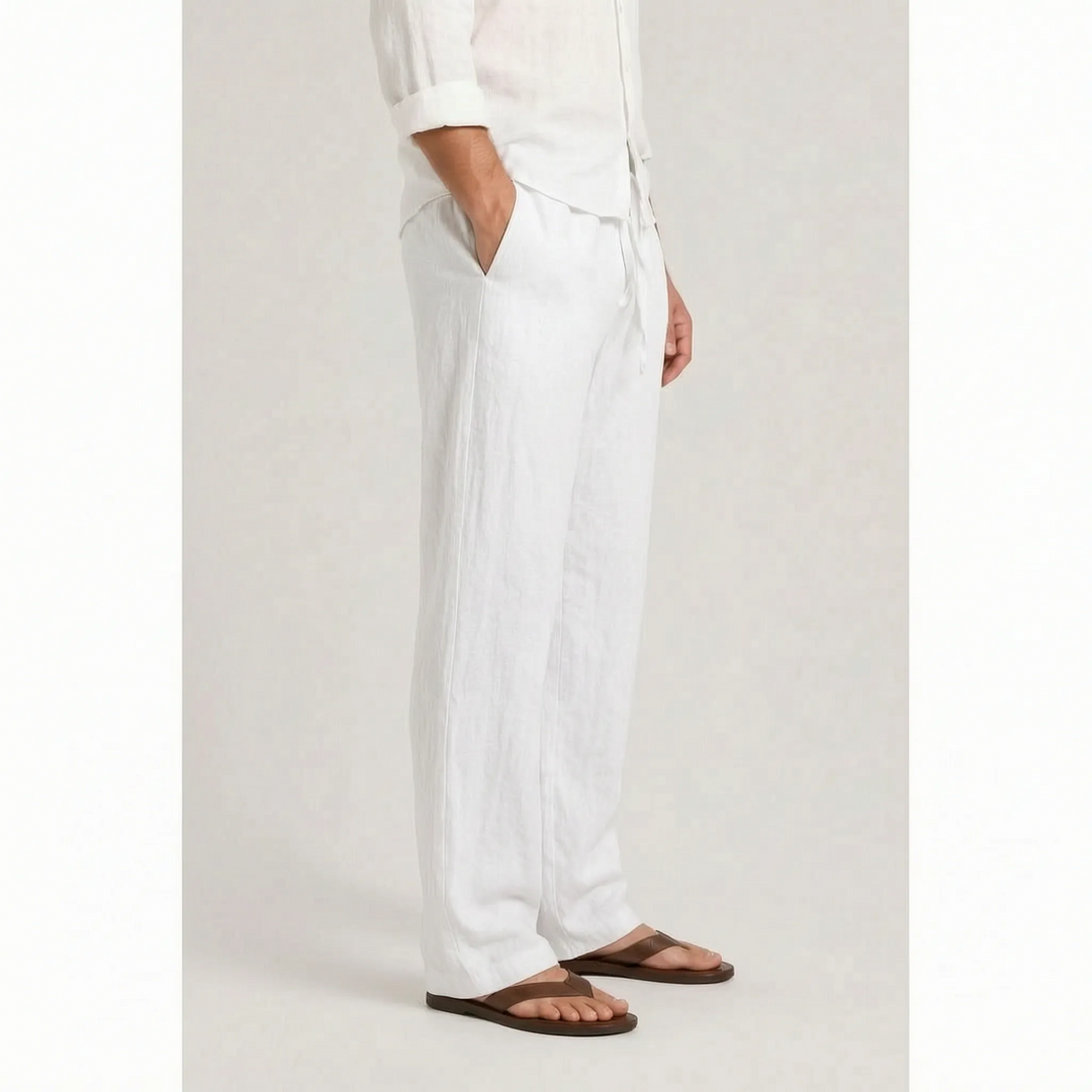 Ventara - Relaxed Straight-Leg Summer Trousers