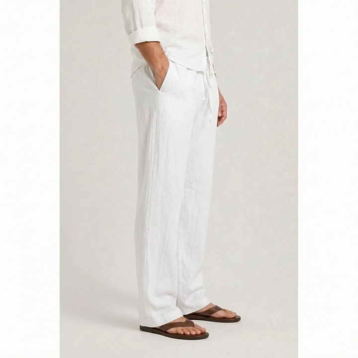 Ventara - Relaxed Straight-Leg Summer Trousers