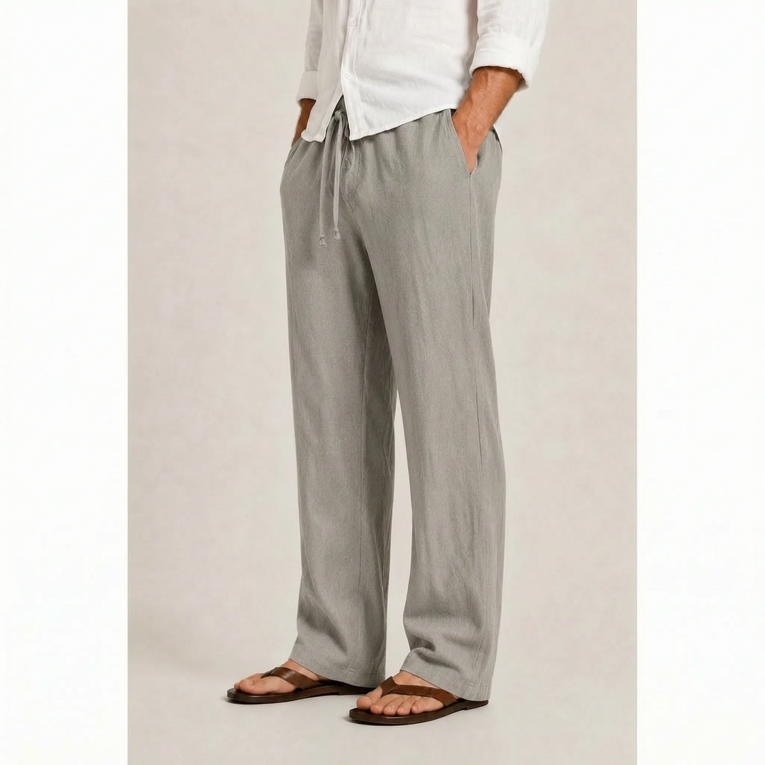 Ventara - Relaxed Straight-Leg Summer Trousers
