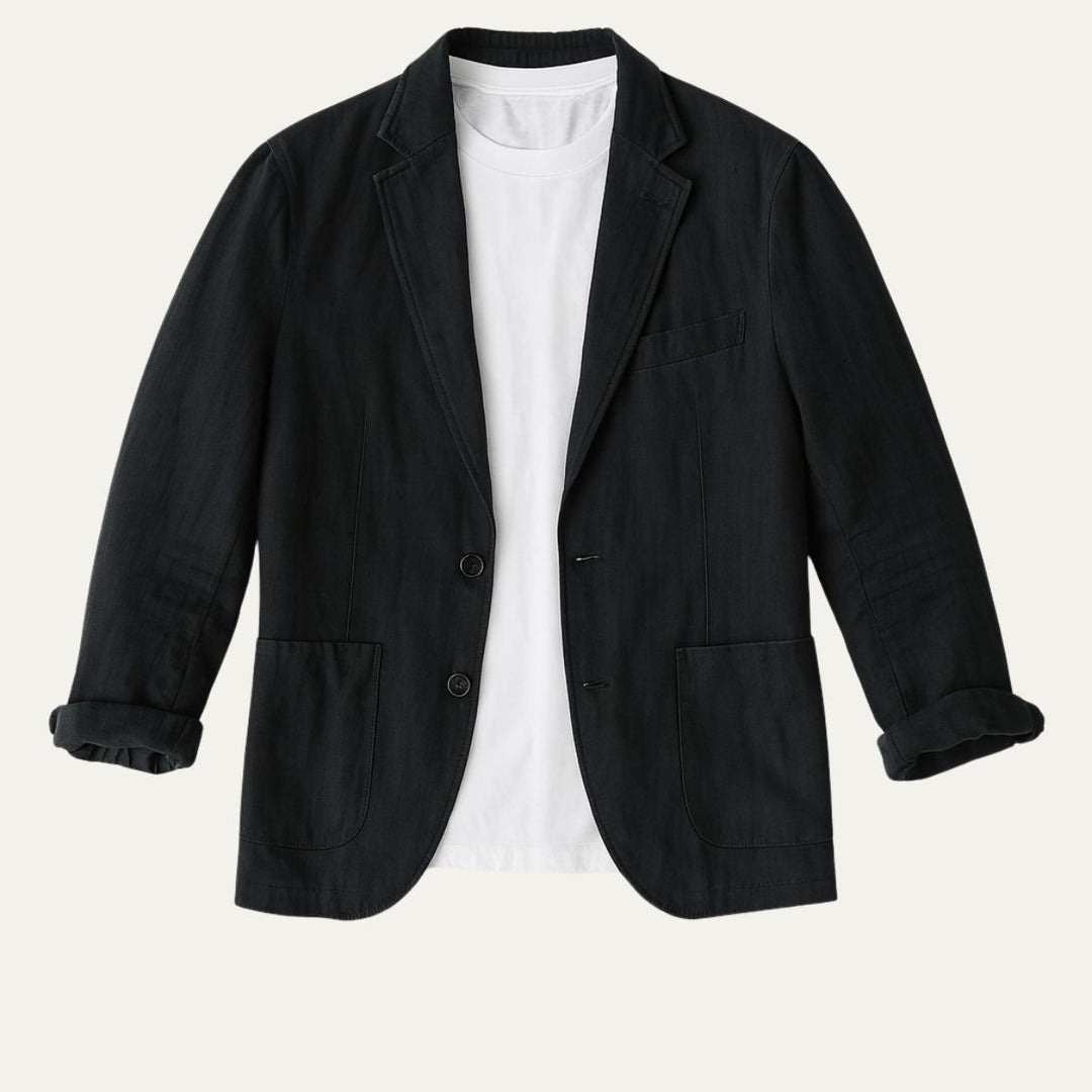 Ventira Mens Summer Blazer - Lightweight Tailoring And Notch Lapels