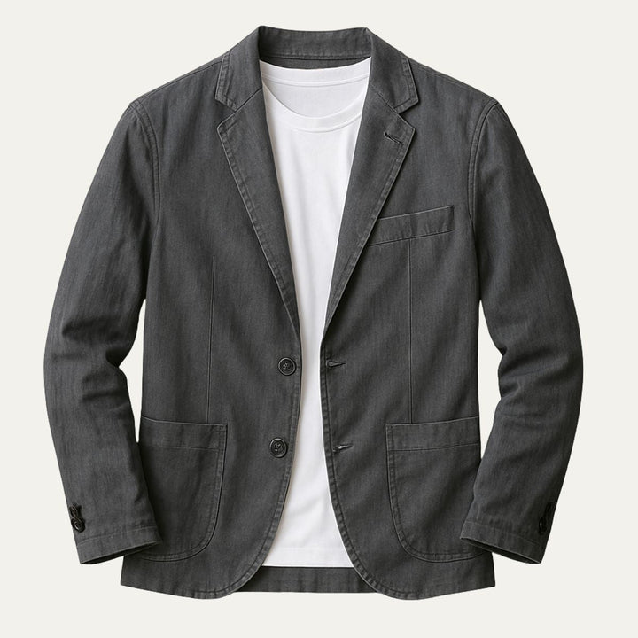 Ventira Mens Summer Blazer - Lightweight Tailoring And Notch Lapels