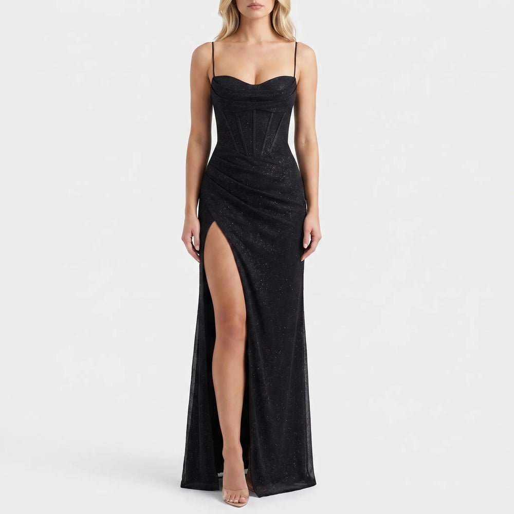 Vespira - Floor-Length Evening Gown