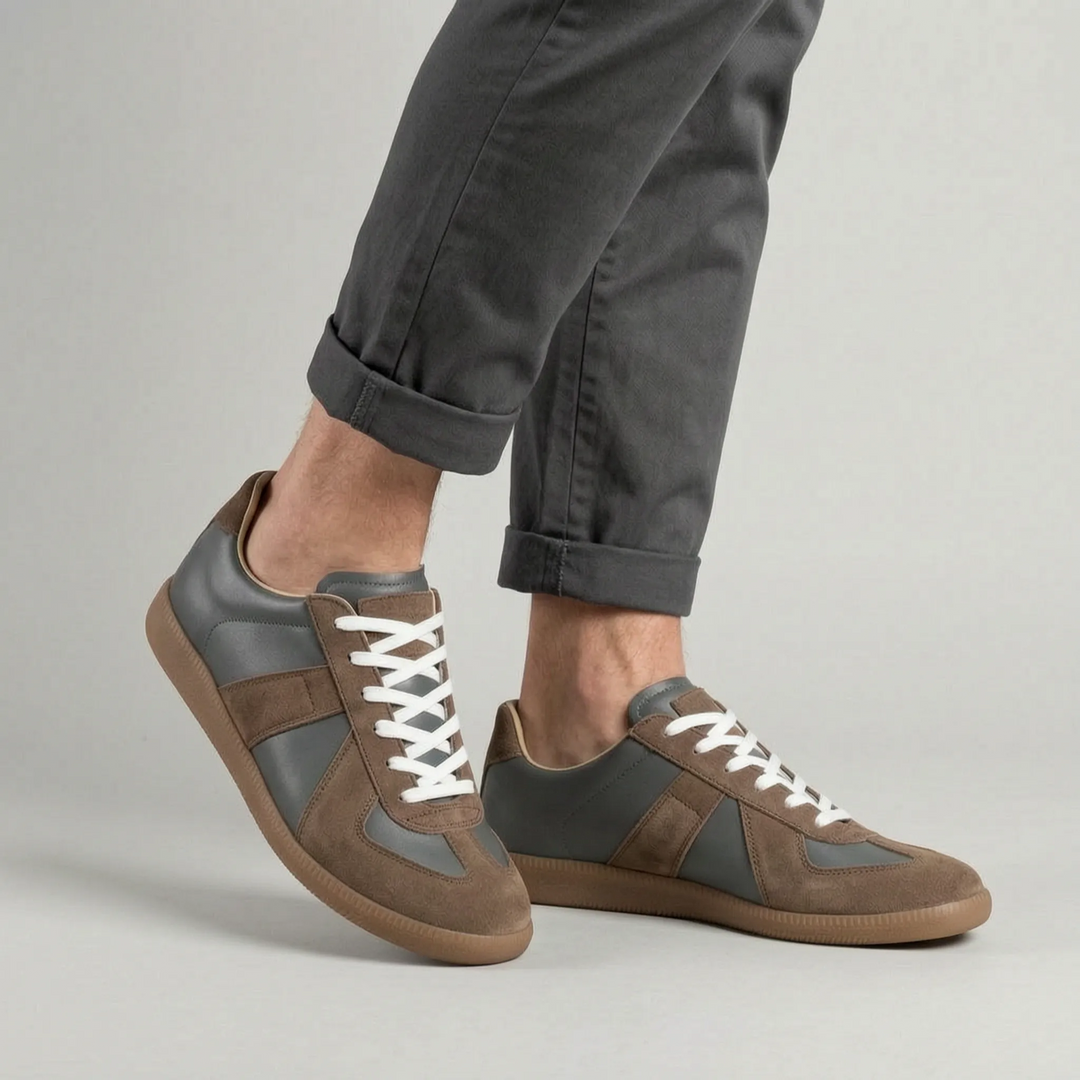 Vextor - Casual Panelled Low Top Mens Trainers
