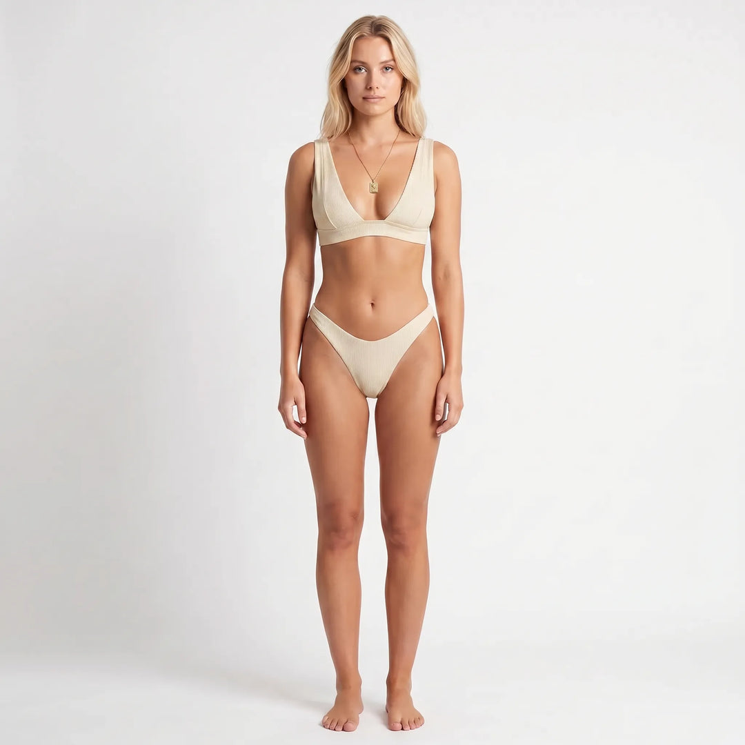 Wavella - Wrap-Style Two-Piece Bikini Set