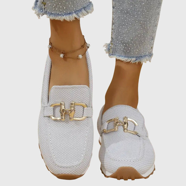 Women’s Loafers with Cushioned Insole and Slip-Resistant Outsole