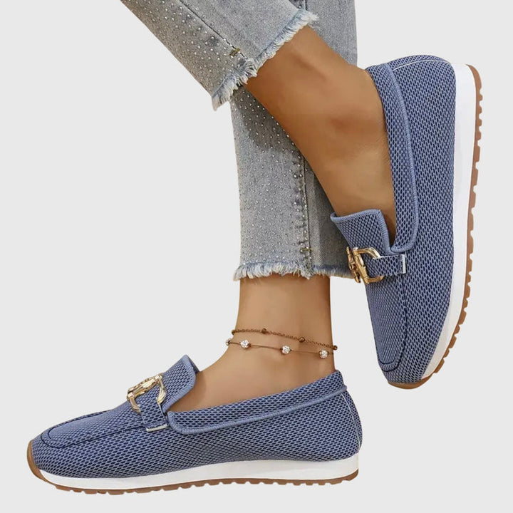 Women’s Loafers with Cushioned Insole and Slip-Resistant Outsole