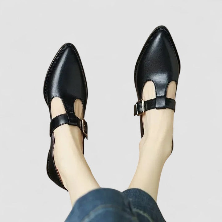 Women’s Low Heel Shoes with Supportive Design