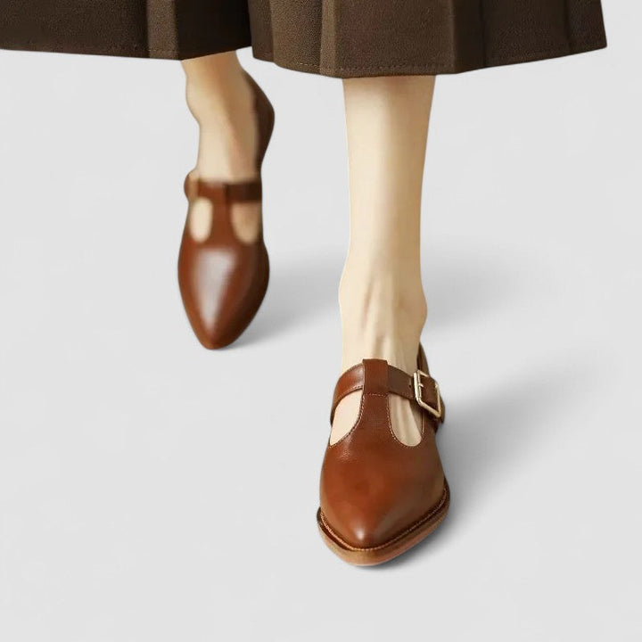 Women’s Low Heel Shoes with Supportive Design